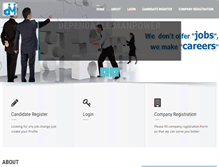 Tablet Screenshot of dependablemanpower.com